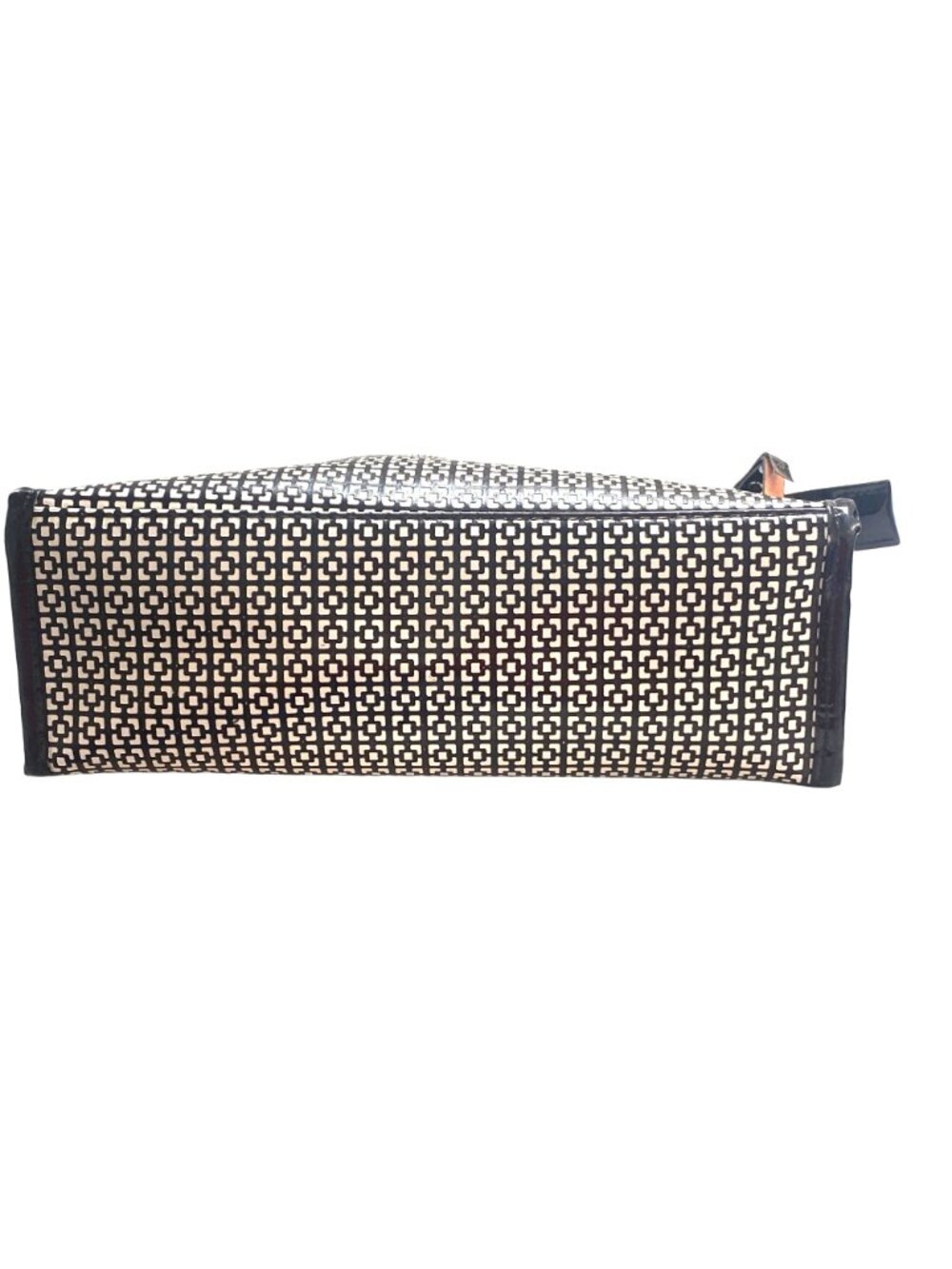 Mor Black & White Geometric Pattern Zip-Up Makeup Bag - Picture 7 of 7